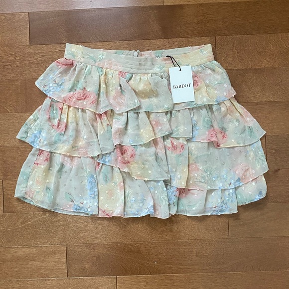 ✨NWT | Bardot X Revolve | Dobby Gypsy Skirt - Picture 7 of 12